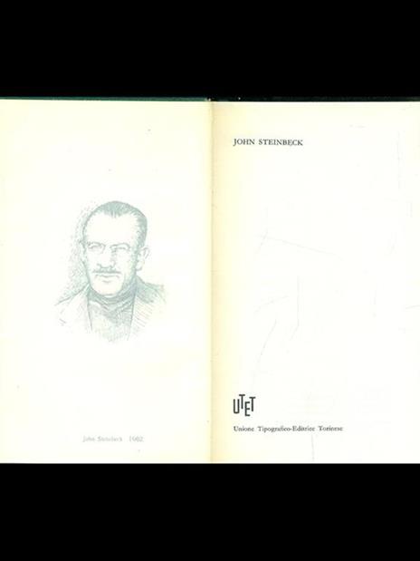 Premio Nobel 1962. John Steinbeck - copertina