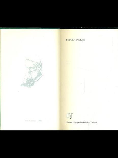 Premio Nobel 1908. Rudolf Eucken - Rudolf Eucken - copertina