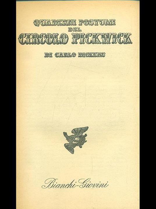 Quaderni pstumi del circolo Pickwick - Charles Dickens - 8