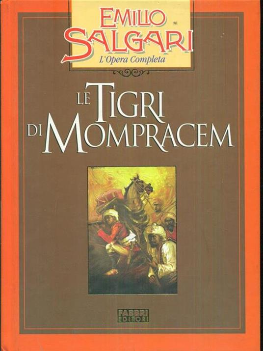 Le tigri di Mompracem - Emilio Salgari - copertina