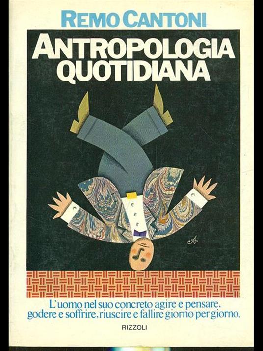 Antropologia quotidiana - Remo Cantoni - copertina