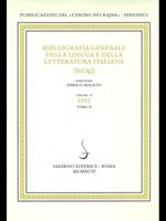 bibliografia generale della lingua e della letteratura italiana vol.2 Tomo II