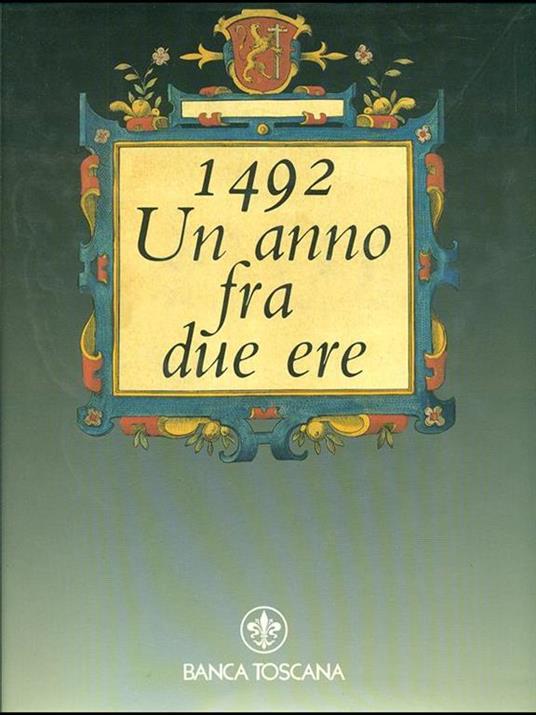1492 Un anno fra due ere - copertina