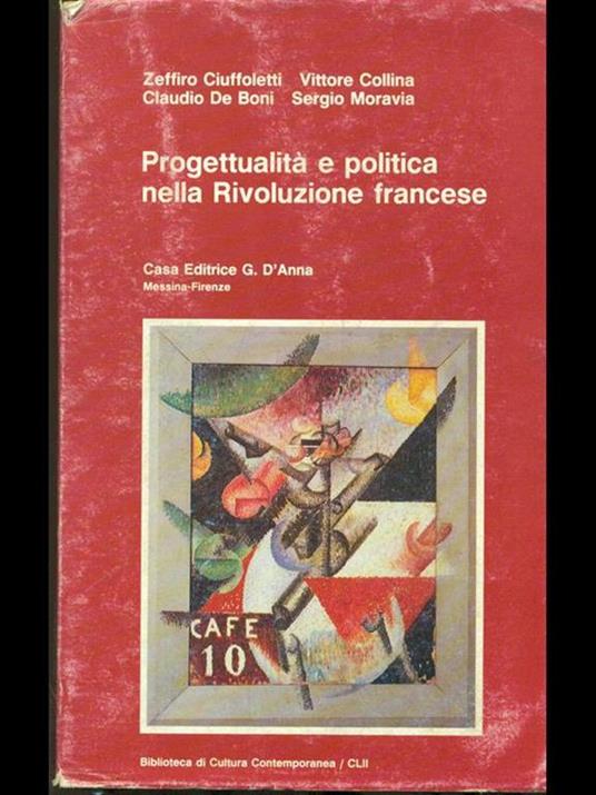 Progettualità e politica nella Rivoluzione Francese - copertina