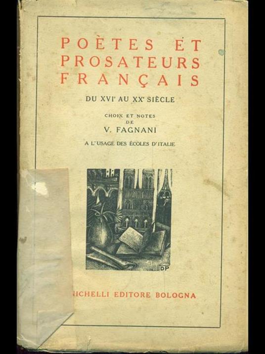 Poetes et prosateurs francais - V. Fagnani - 2