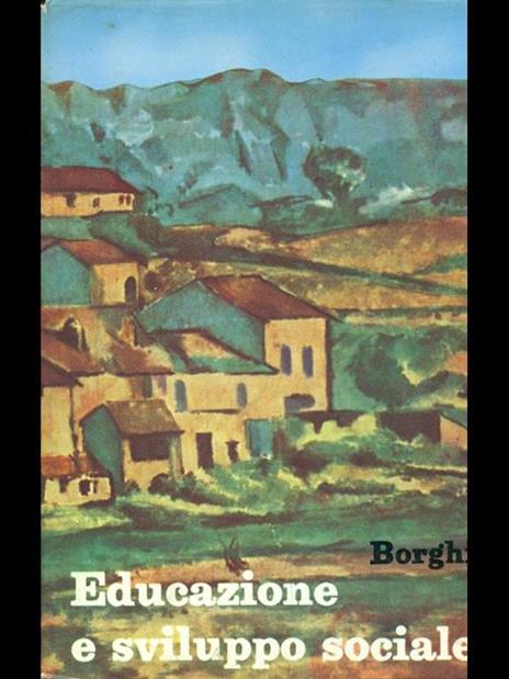 Educazione e sviluppo sociale - Lamberto Borghi - copertina