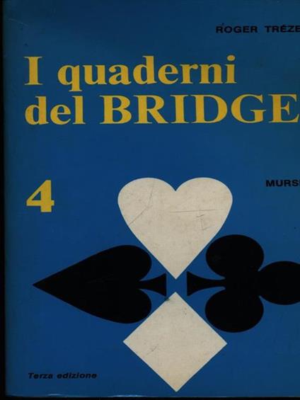 I quaderni del Bridge vol. 4 - Roger Trezel - copertina