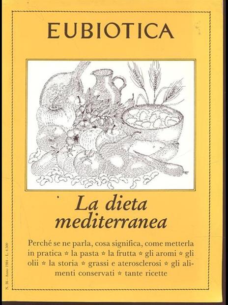 Eubiotica. La dieta mediterranea n. 36 anno 1984 - 9