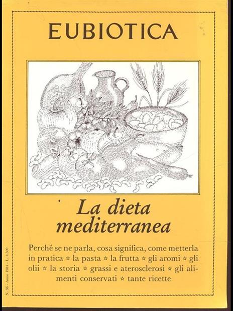 Eubiotica. La dieta mediterranea n. 36 anno 1984 - 3