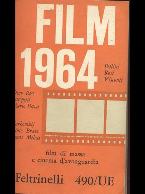 Film 1964 - Vittorio Spinazzola - copertina