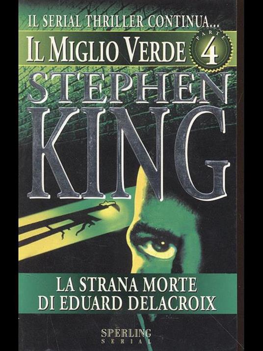 Il miglio verde - Stephen King - copertina