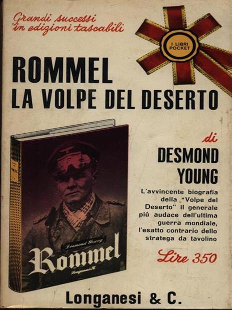 Rommel la volpe del deserto - Desmond Young - copertina