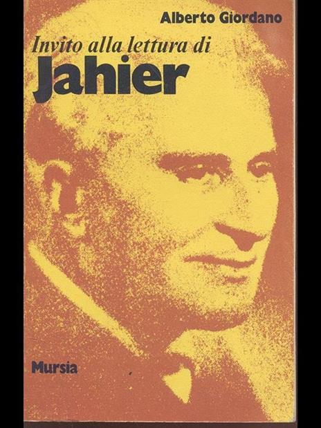 Invito alla lettura di Jahier - Alberto Giordano - 2