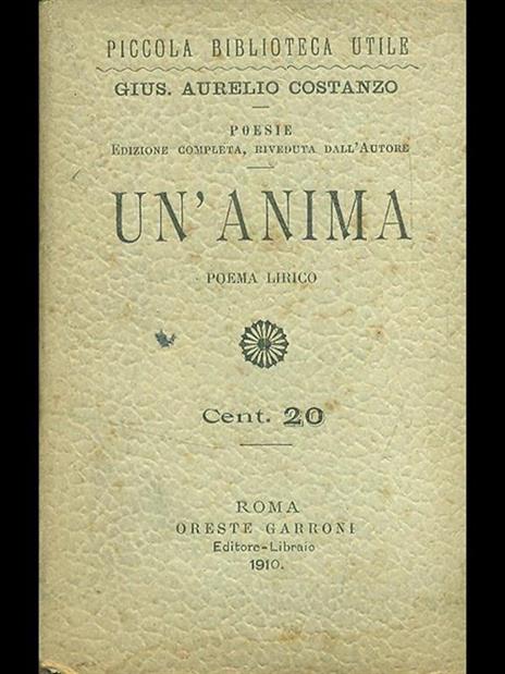 Un' anima - Aurelio Costanzo - 9