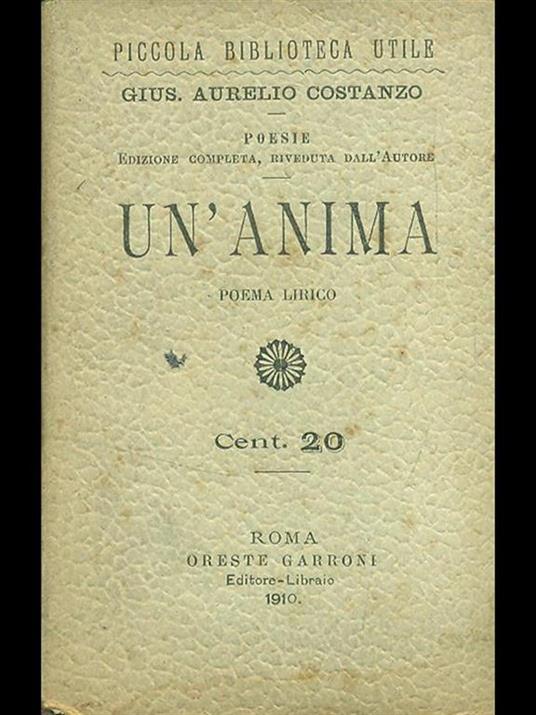 Un' anima - Aurelio Costanzo - 9