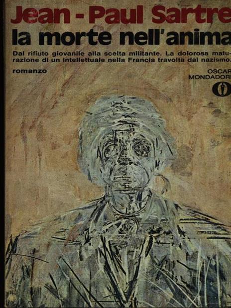 La morte nell'anima - Jean-Paul Sartre - copertina