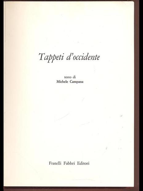 Tappeti d'occidente - Michele Campana - 3