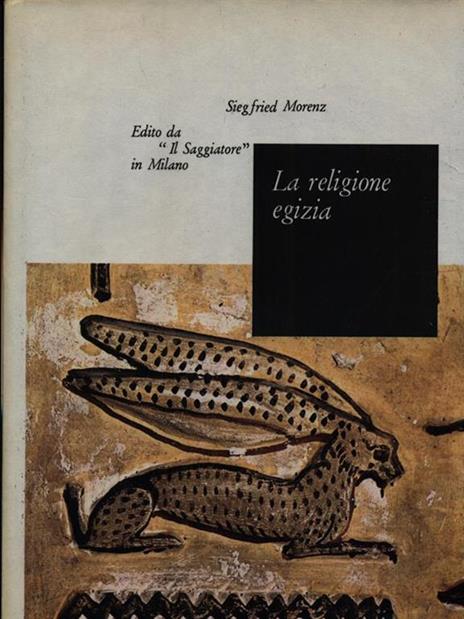 La religione egizia - Siegfried Morenz - copertina