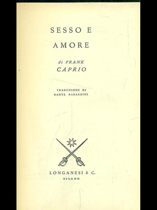 Sesso e amore - Frank S. Caprio - 7