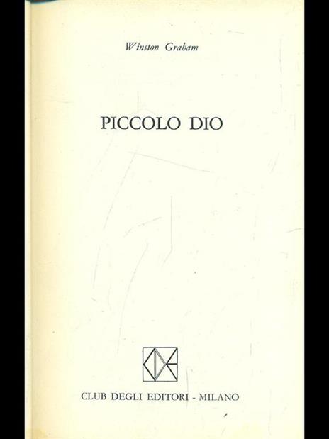 Piccolo Dio - Winston Graham - 10