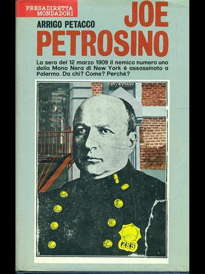 Joe Petrosino - Arrigo Petacco - copertina