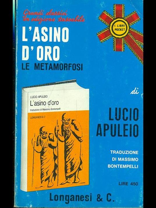 L' asino d'oro. Le metamorfosi - Apuleio - copertina