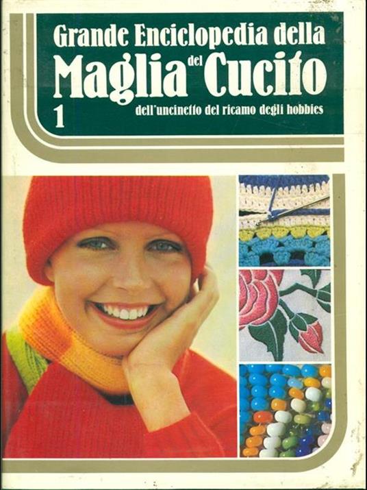 Grande enciclopedia della maglia e del cucito - copertina