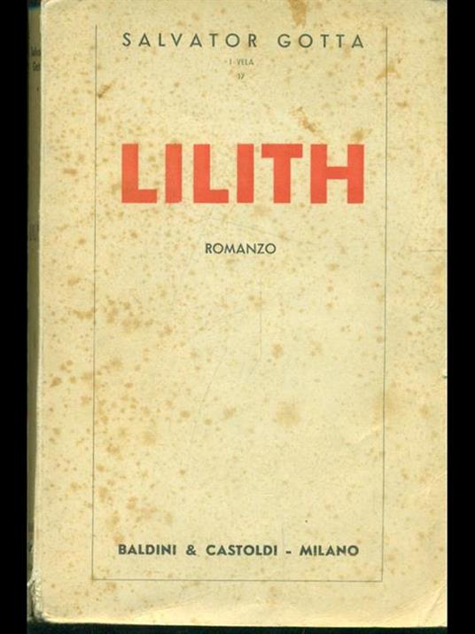Lilith - Salvatore Gotta - 2