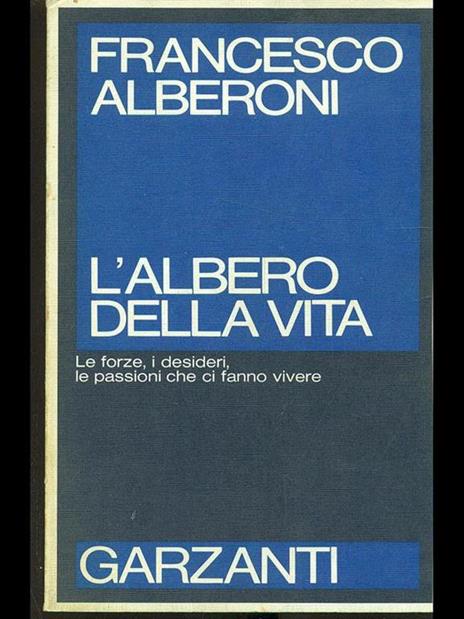 L' albero della vita - Francesco Alberoni - copertina