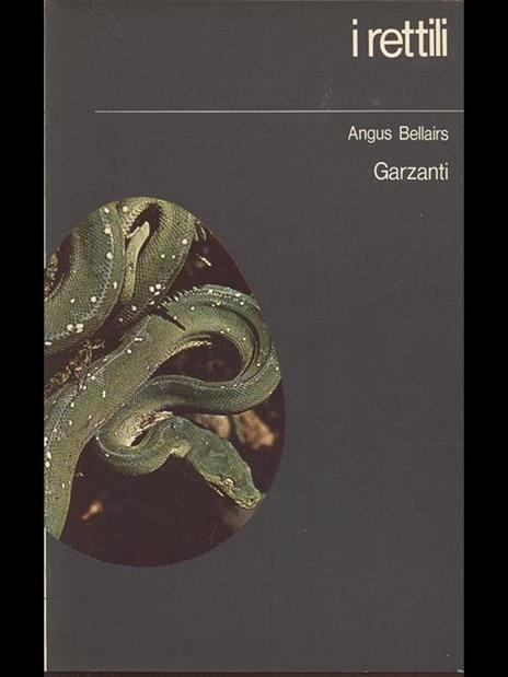 I rettili - Angus Bellairs - copertina