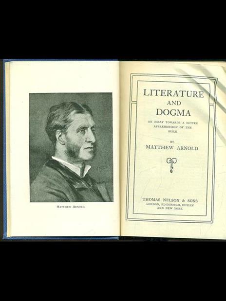 Literature and dogma - Matthew Arnold - 7