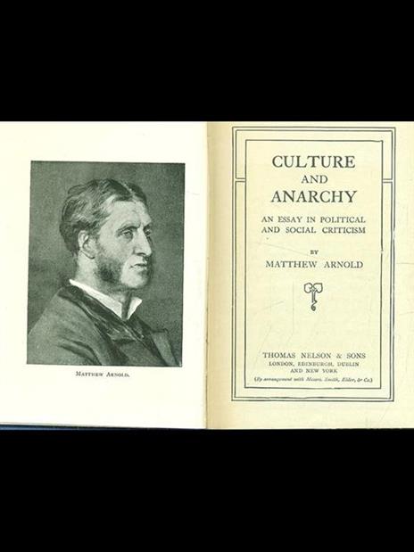 Culture and anarchy - Matthew Arnold - 9