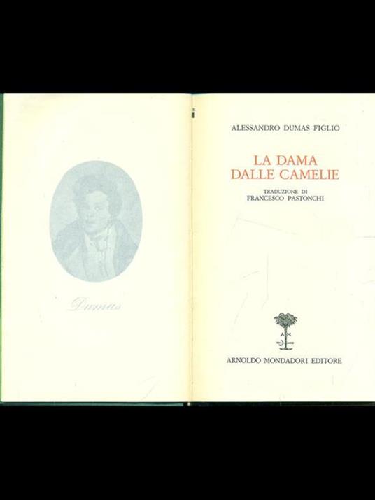 La dama dalle camelie - Alexandre (figlio) Dumas - copertina