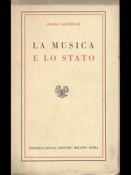 La musica e lo stato - Paolo Salviucci - 9