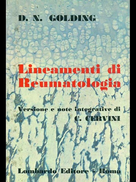 Lineamenti di reumatologia - 8