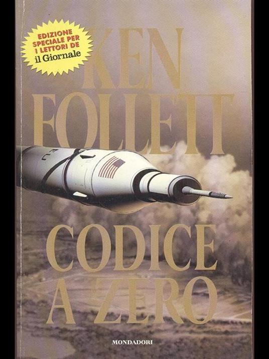 Codice a zero - Ken Follett - copertina