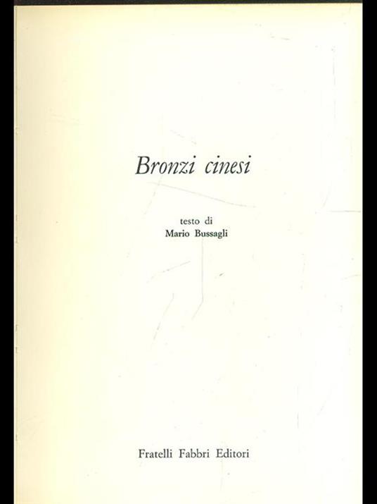 Bronzi cinesi - Mario Bussagli - 3