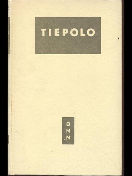 Tiepolo - Terisio Pignatti - copertina