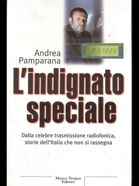 L' indignato speciale - Andrea Pamparana - copertina