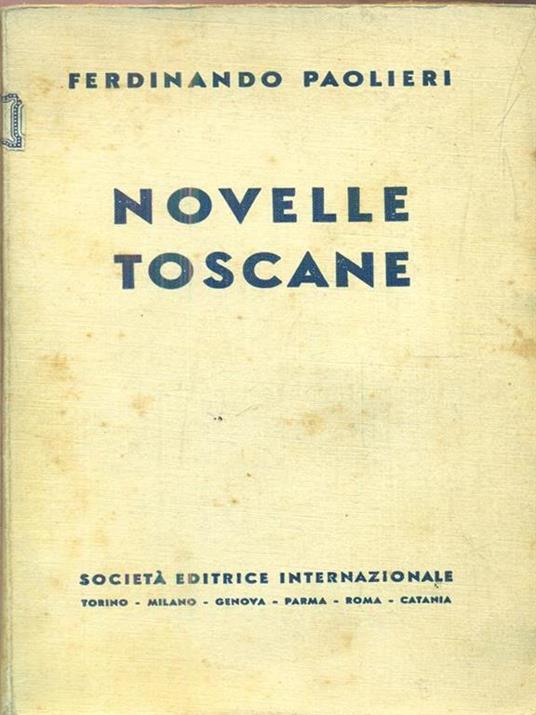 Novelle toscane - Ferdinando Paolieri - 3