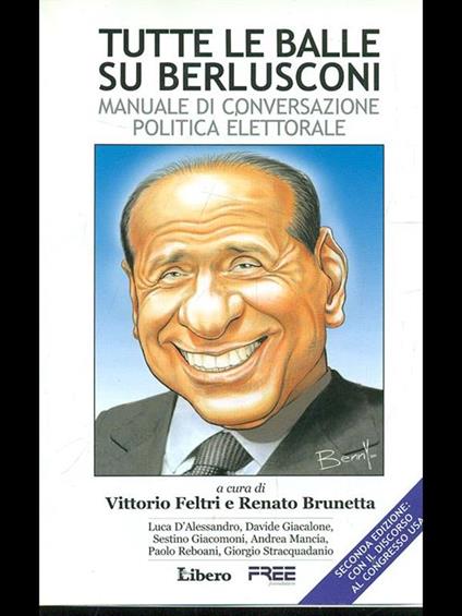 Tutte le balle su Berlusconi - Vittorio Feltri - copertina