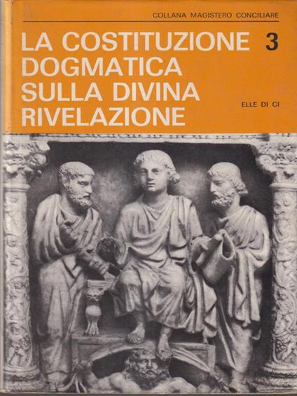 La costituzione dogmatica sulla divina rivelazione - copertina