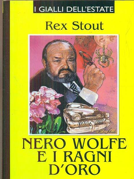 Nero Wolfe e il caso dei mirtilli - Rex Stout - copertina