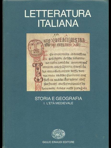 Letteratura italiana Storia e Geografia vol.1 L'età medievale - 5