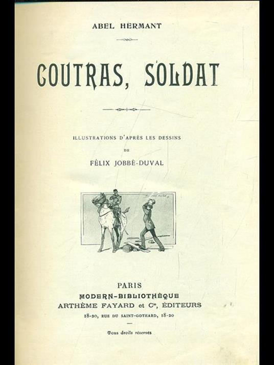 Coutras, Soldat - Abel Hermant - 3