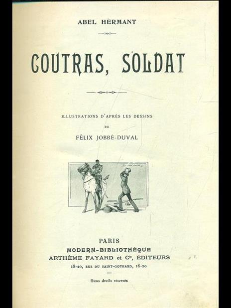 Coutras, Soldat - Abel Hermant - 5