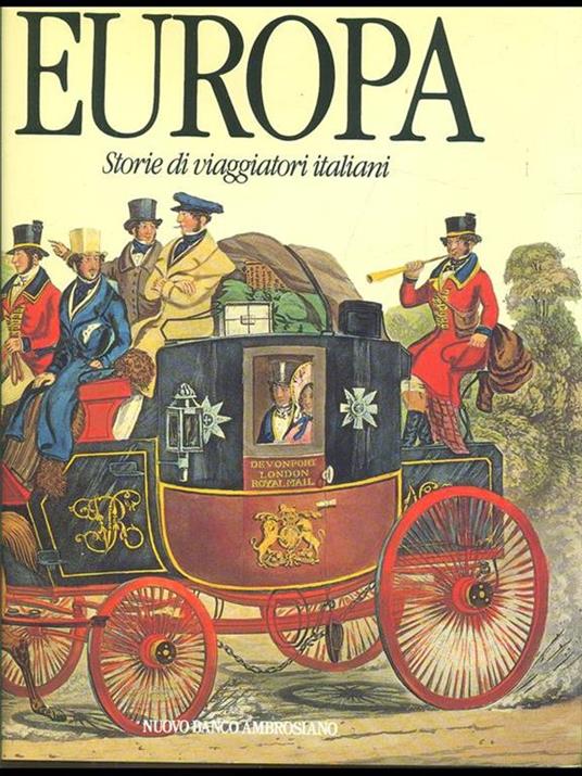 Europa. Storie di viaggiatori italiani - copertina