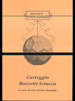 Carteggio Bozzetti-Sciacca
