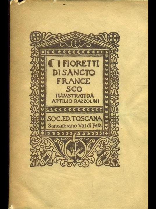 I fioretti di s. Francesco - copertina