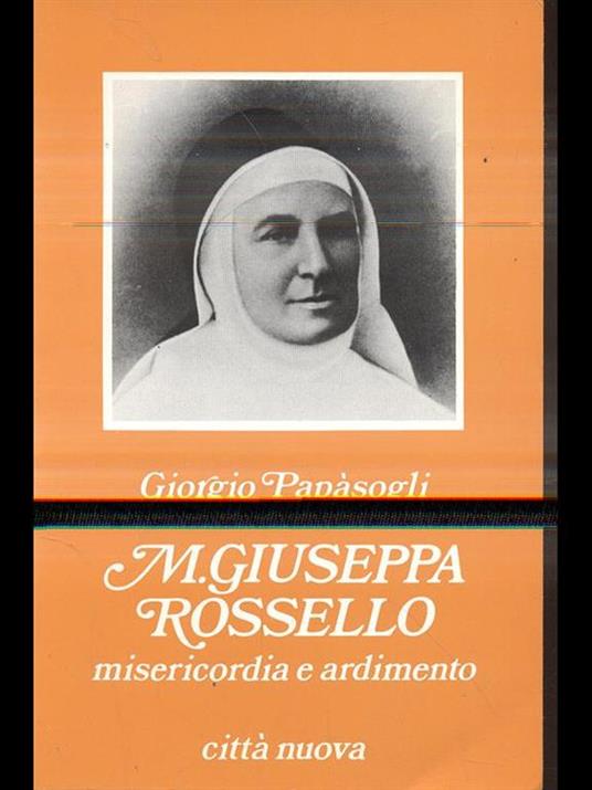 M. Giuseppa Rossello - Giorgio Papasogli - copertina